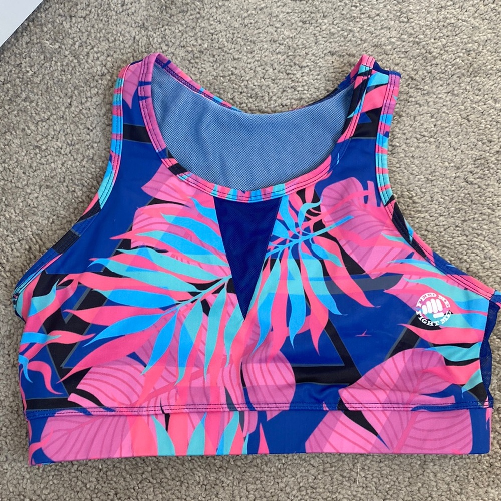 Feed Me Fight MeSports bra